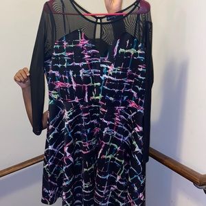Multi colored dress